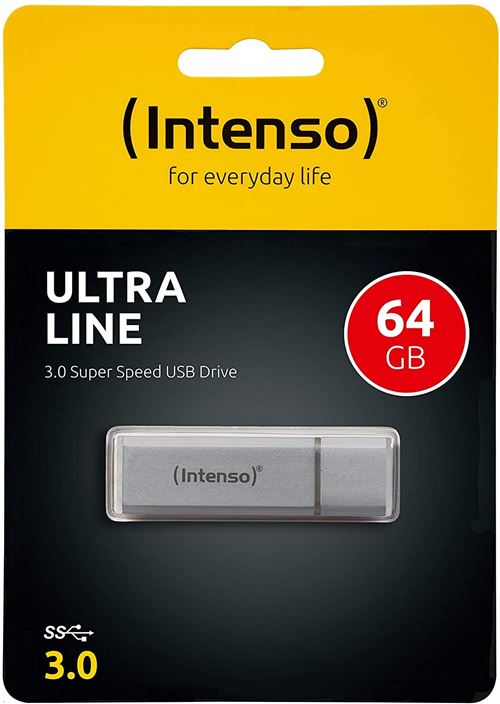 Intenso Alu Line - clé USB - 64 Go