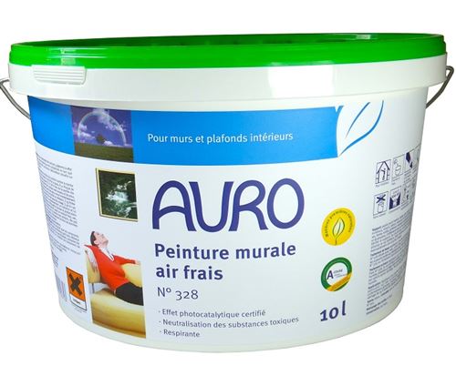 Déstock - Auro - Peinture Naturelle Air Frais 10 litres - N°328