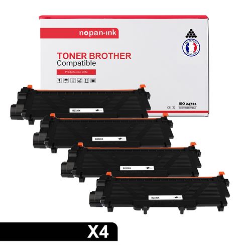 TONERMEDIA - x4 Toners BROTHER TN-2320XL compatibl