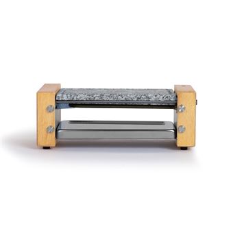 Livoo DOC218 - Raclette/pierre à griller - 350 Watt - bois