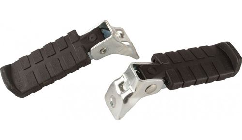 Bobike repose-pieds 1117Svélomoteur 12 cm noir par paire