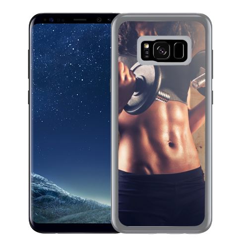 Coque pour Samsung Galaxy S8 girl musculation