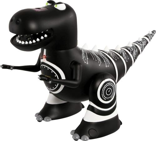 Happy People Nano Robosaurus robot cavalier 18 cm noir