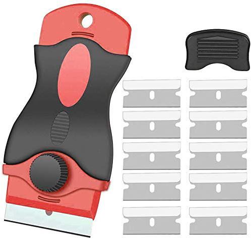 Grattoir pour vitrocéramique 38 mm + 10 lames - HobbyTech