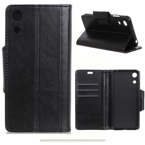Etui en PU avec support couleur noir pour Huawei Honor Play 8A