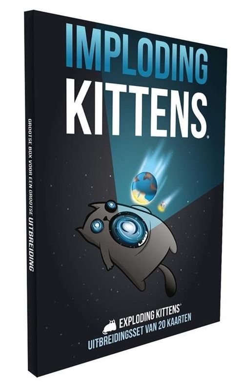 Exploding Kittens jeu Imploding Kittensde cartes - expansion (NL)
