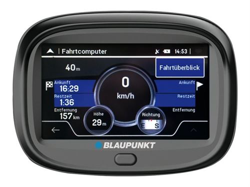Blaupunkt MotoPilot 43 EU LMU - Navigateur GPS - moto 4.3 grand écran