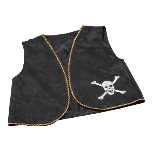 Bristol Novelty - Gilet PIRATE - Adulte (Taille unique) (Noir) - UTBN1506