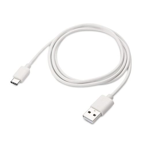 Câble USB Type C De Recharge Pour Huawei Honor View 10 – 1 Mètre Blanc – Neuf Sous Blister