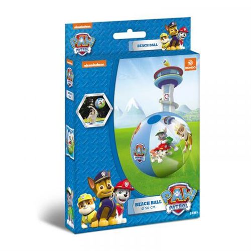 Pat Patrouille Ballon Plage gonflable 50 cm