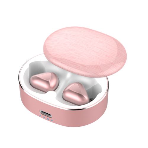 WISETONY® Ecouteurs sans Fil TWS T50 Bluetooth 5.0 Stéréo - Or rose