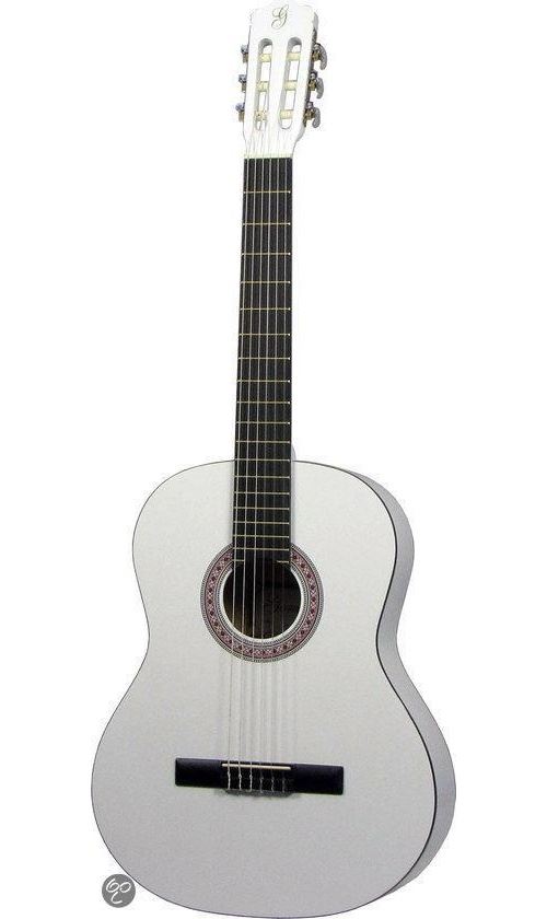 Gomez Guitare Classique 001 blanc 4/4