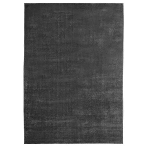 vidaXL Tapis lavable pliable Anthracite 160x230 cm Polyester