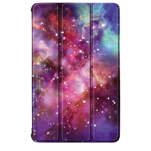 Housse en cuir pour Samsung Galaxy Tab S6 Lite 10.4 pouces C - Multicolore