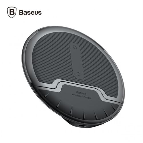 Chargeur à Induction pliable, Baseus [1.2M 9V1.67A 10W] Chargeur sans Fil 2 positions - Noir