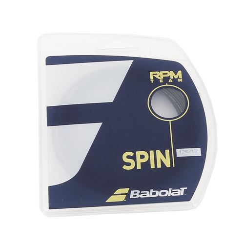 Cordage de tennis Babolat Rpm team 125 noir Bleu taille : UNI réf : 0