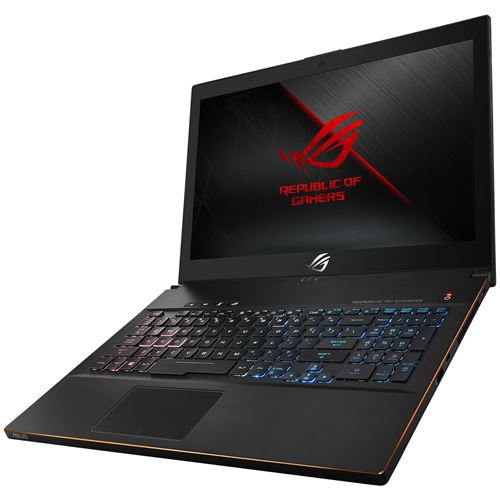 Asus Rog Zephyrus M Gm501Gs-Ei001T - Intel Core i7 8750H / 2.2 Ghz - Win 10 Familiale 64 Bits - Gf Gtx 1070 - 16 Go Ram - 256Go SSD Nvme + 1To Lecteur Hybride - 15.6" Ips 1920 X 1080 (Full Hd) @ 144 Hz - Wi-Fi 5 - Noir