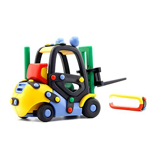 Mic O Mic - 58718 - Jeu de Construction - Chariot lévateur