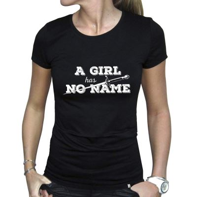 Game Of Thrones Tee shirt Femme - A Girl Has No Name - Noir - L