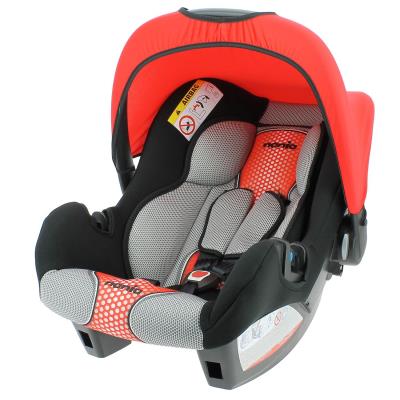 Siège auto bébé de 0 à 13 kg - Fabrication 100% Française - 4 étoiles Test TCS - 4 coloris - Protections latérales - Cale tête et assise rembourrés