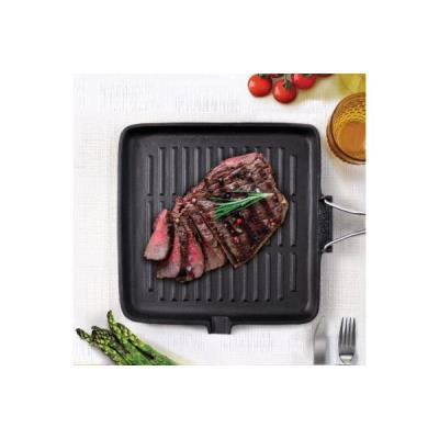 Grill fonte carré BIALETTI fonte induction 24cm x 24cm