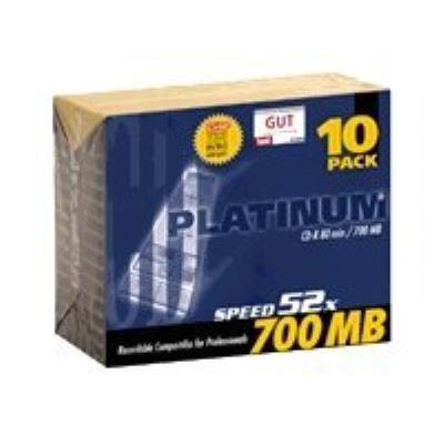 BestMedia Platinum - CD-R x 10 - 700 MB - opslagmedia