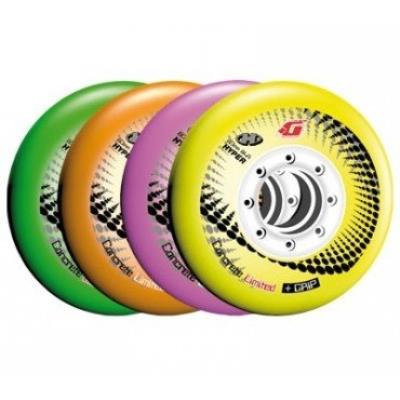 Hyper 72801 concrete g limited edition roues de roller orange blanc taille 80