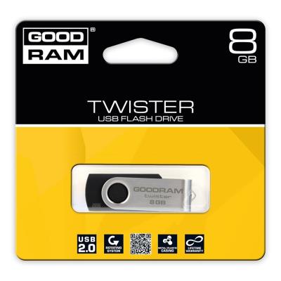 Goodram twister clé usb 8 go uts2-0080k0r11