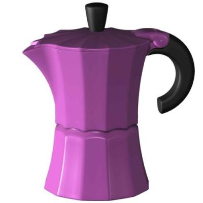 GNALI & ZANI - MOR003 MOROSINA - CAFETIÈRE ESPRESSO - 6 TASSES - FUSCHIA