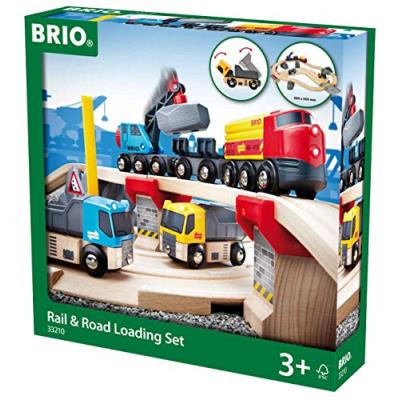 Brio - 33210 - jeu de construction - circuit rail / route - transport de roches