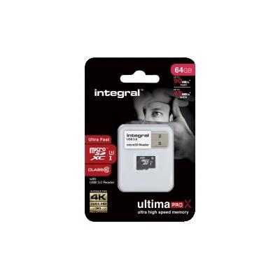 Integral UltimaPro X - carte mémoire flash - 32 Go - microSDHC UHS-I