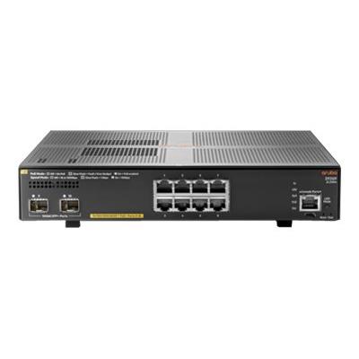 Aruba 2930F 8G PoE+ 2SFP+ - commutateur - 8 ports - Géré - Montable sur rack