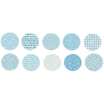 60 Feuilles Papier Décoratif , Origami, Scrapbooking - Thème Bleu Méditerranée