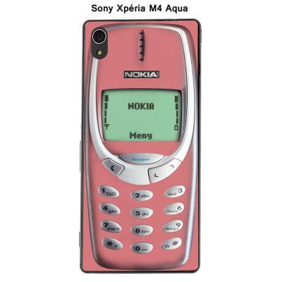 Coque Sony Xpéria M4 Aqua - Nokia 3310 Strawberry Ice