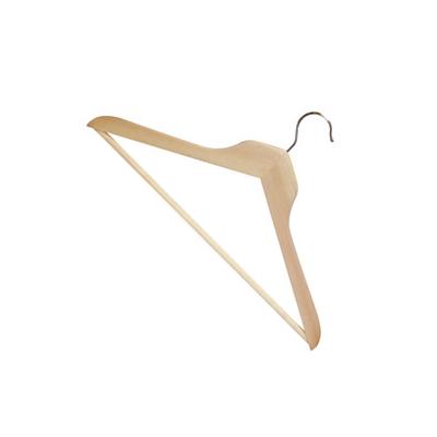 Mondex cintre bois verni + barre 44 cm
