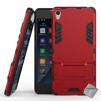 Housse etui coque rigide anti choc pour Sony Xperia E5 - ROUGE