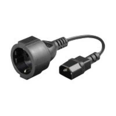 MicroConnect PowerCord - voedingskabel - 23 cm