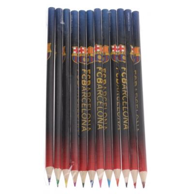 FC Barcelona crayons 12 parties