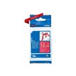 Brother TZe-R231 P-Touch Ruban textile d'origine, 12 mm 12 mm gold/weinrot