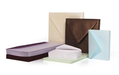Paquet de 20 enveloppes Pollen 110x220mm DL Rose Poudré Irisé 120g