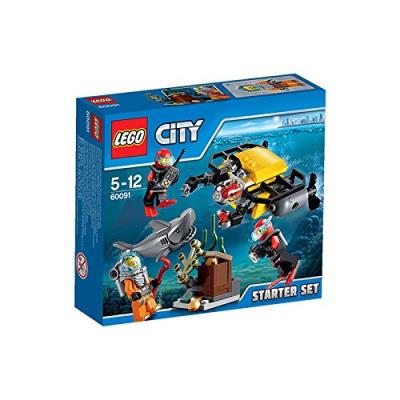 Lego city - 60091 - jeu de construction - ensemble de d&eacute;marrage sous-marin 