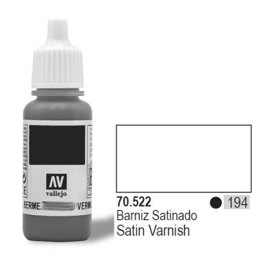 Vallejo varnish 17ml - satin varnish 70522 vall-70522