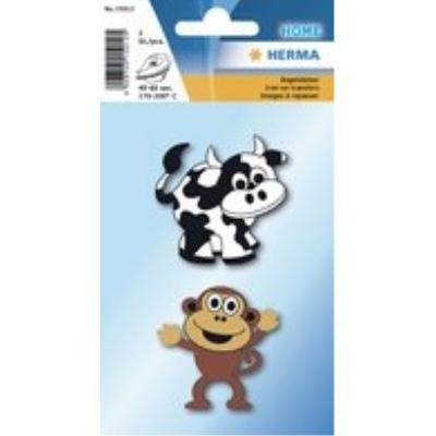 Herma bgelsticker home kuh & affe 15012