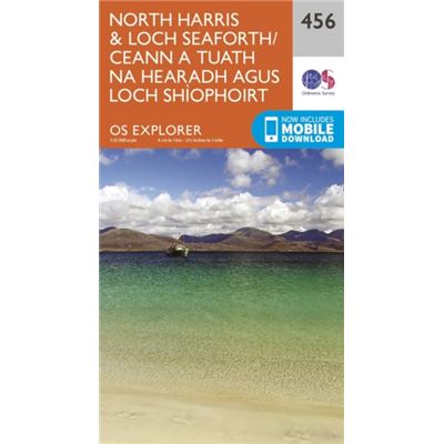 Os Explorer Map (456) North Harris And Loch Seaforth/Ceann A Tuath Na Hearadh Agus Loch Shiphoirt (Map)