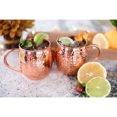 Mug en cuivre pour cocktail moscow Mule*2 - Twinz'up