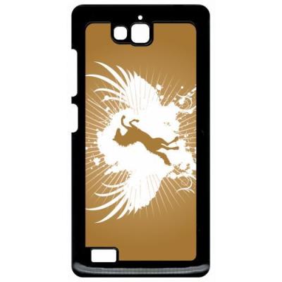 Coque huawei honor 3c et 3c 4g grunge horse