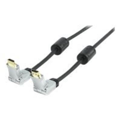 HQ High-Speed HDMI with Ethernet - HDMI with Ethernet cable - 1.5 m