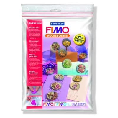 FIMO - MOULE PÂTE À MODELER SIGNE DU ZODIAQUE , 12 MOTIFS