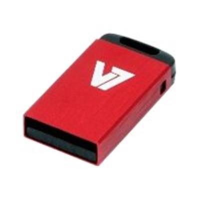 V7 VU28GCR-RED-2E - Nano - USB-flashstation - 8 GB