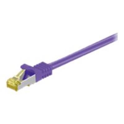 MicroConnect netwerkkabel - 25 m - paars